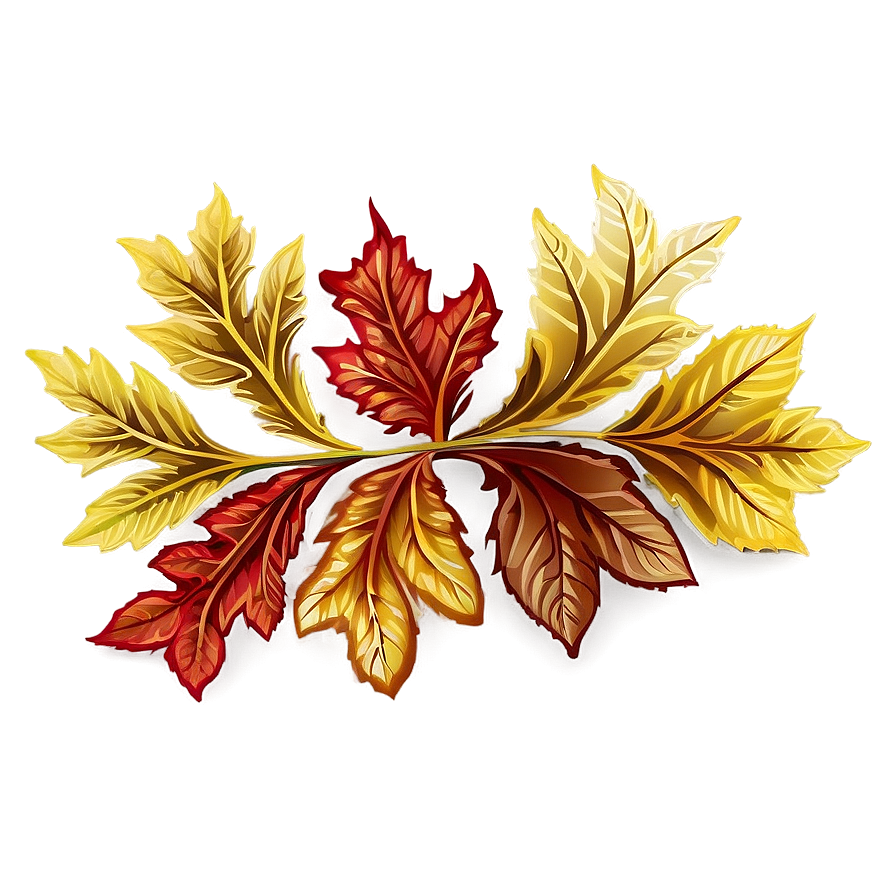 Fall Leaf Border Png Cet48