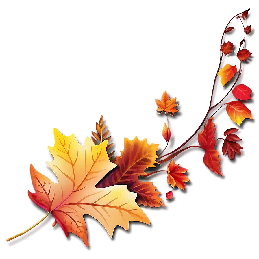 Fall Leaf Border Png Mtu98