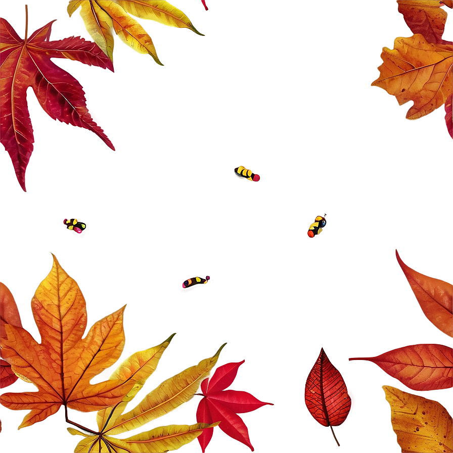 Fallen Autumn Leaves Png Dhy18