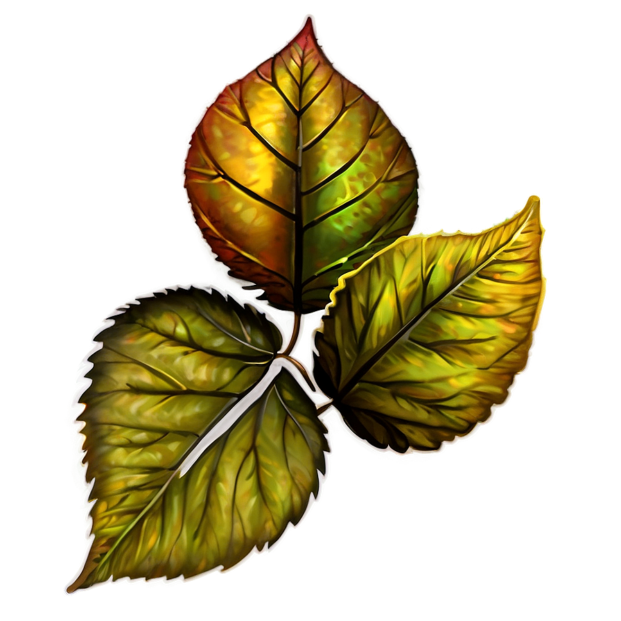 Fallen Leaves Corner Embellishments Png Hla