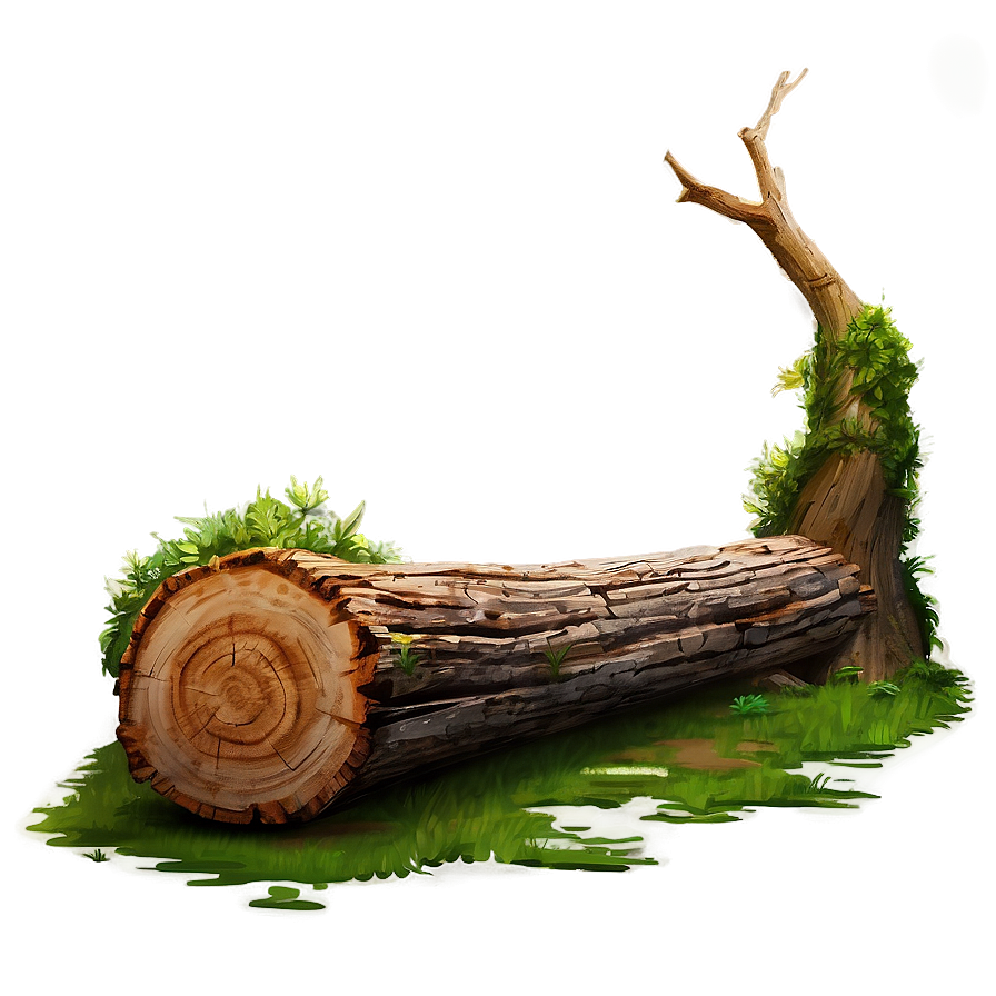 Fallen Tree Log Png Vti