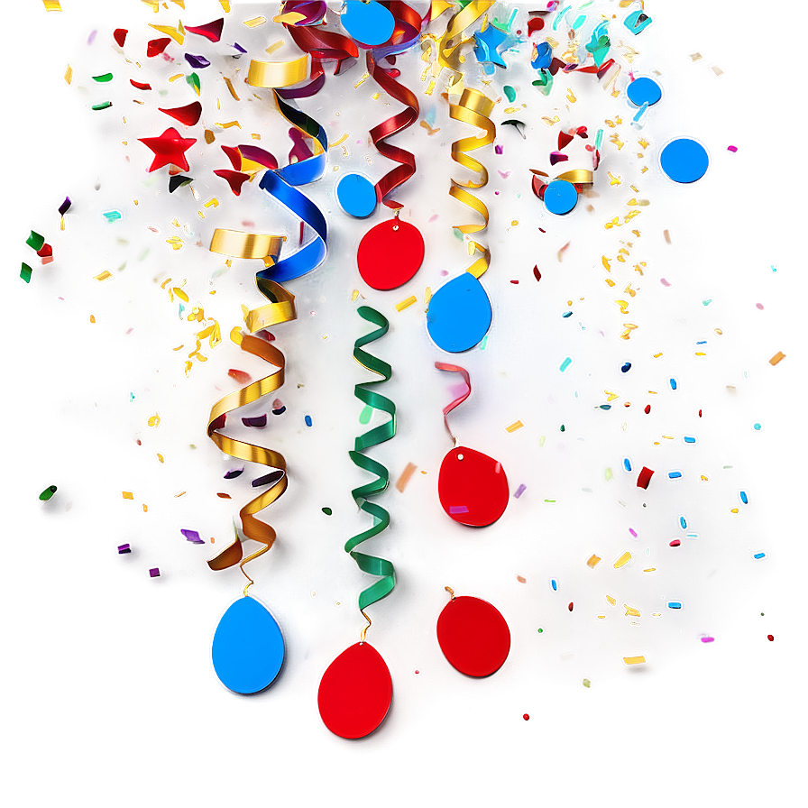 Falling Confetti PNG 04292024 PNG with transparent background