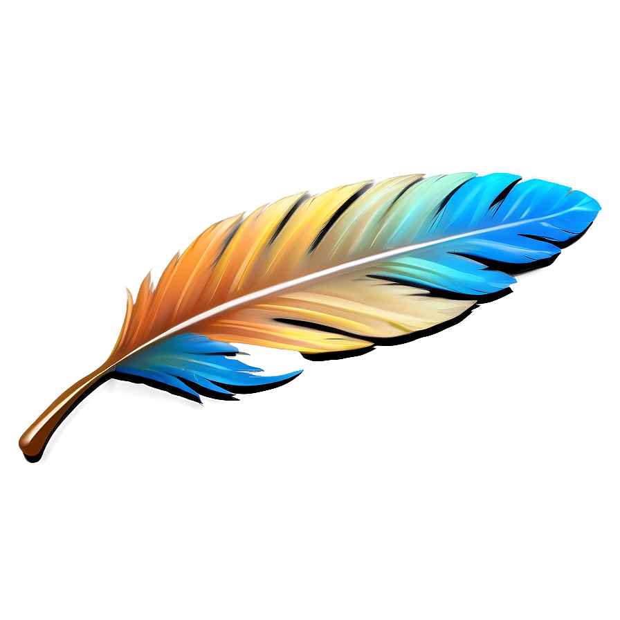 Falling Feather Motion Png Wbc49