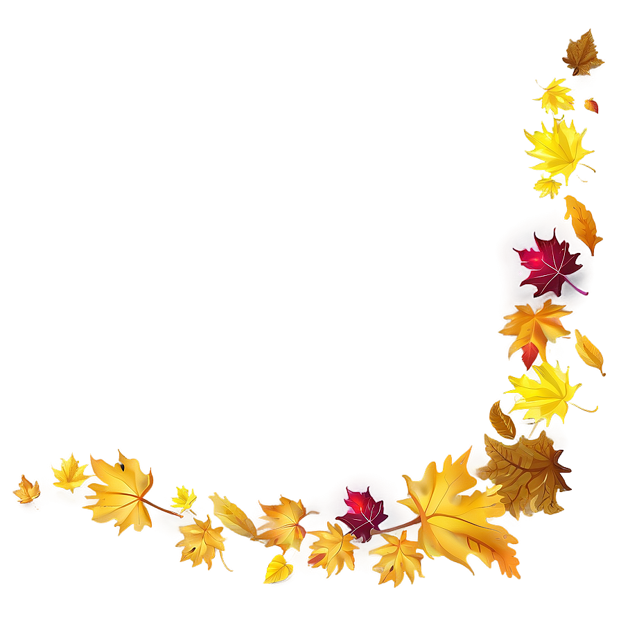 Falling Leaves PNG dwn PNG with transparent background
