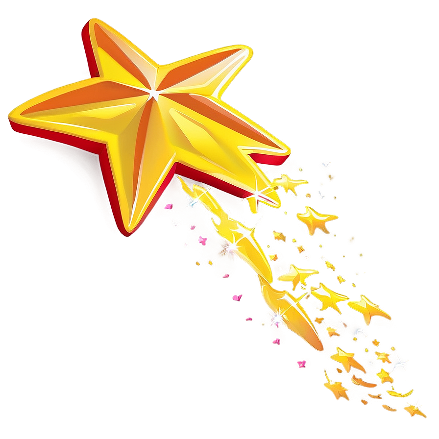 Falling Shooting Star Transparent Png Wdn