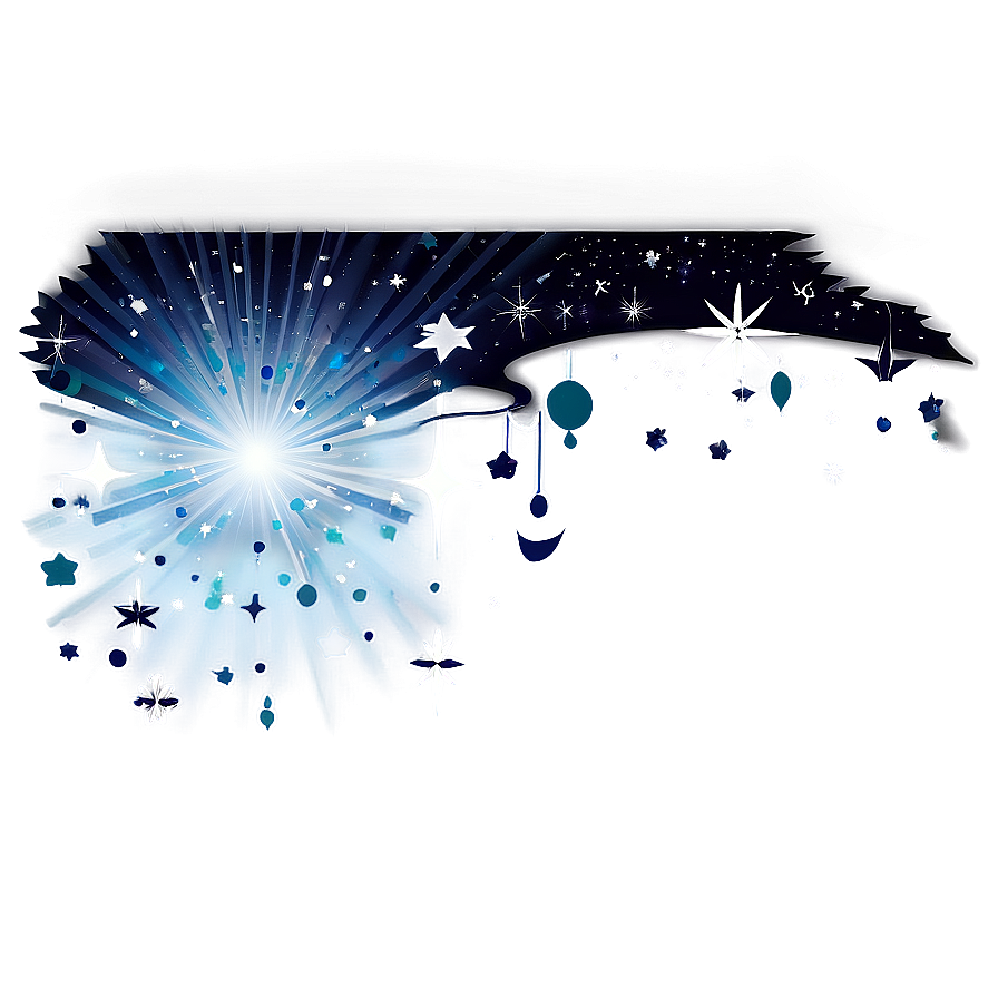 Falling Stars Transparent Png 05252024