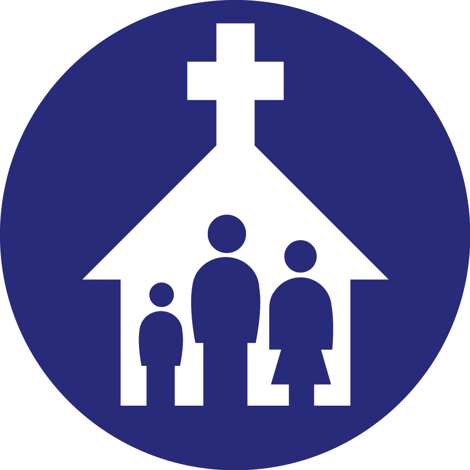 Church Icon With People Png, Transparent Png PNG with transparent background
