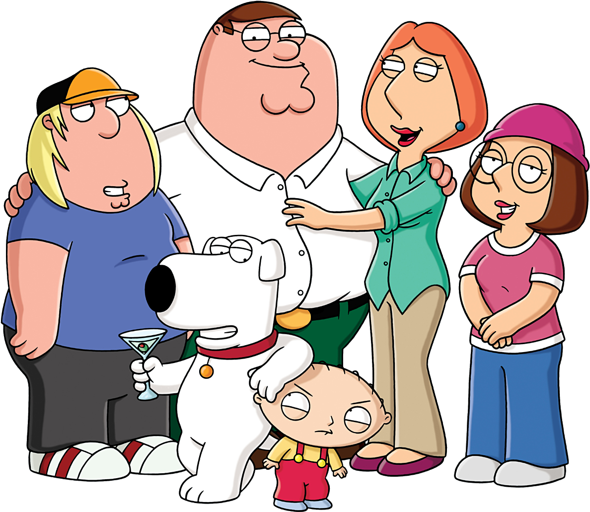 Family Guy Family Portrait, HD Png Download PNG with transparent background