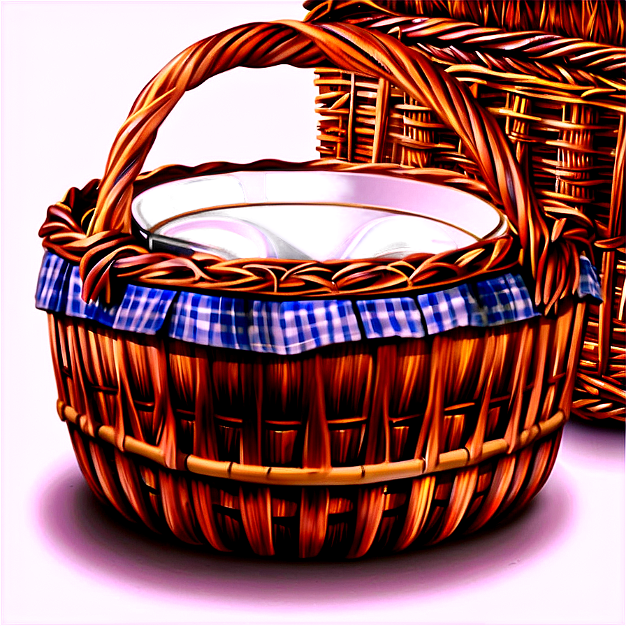 Family Picnic Basket Png 70