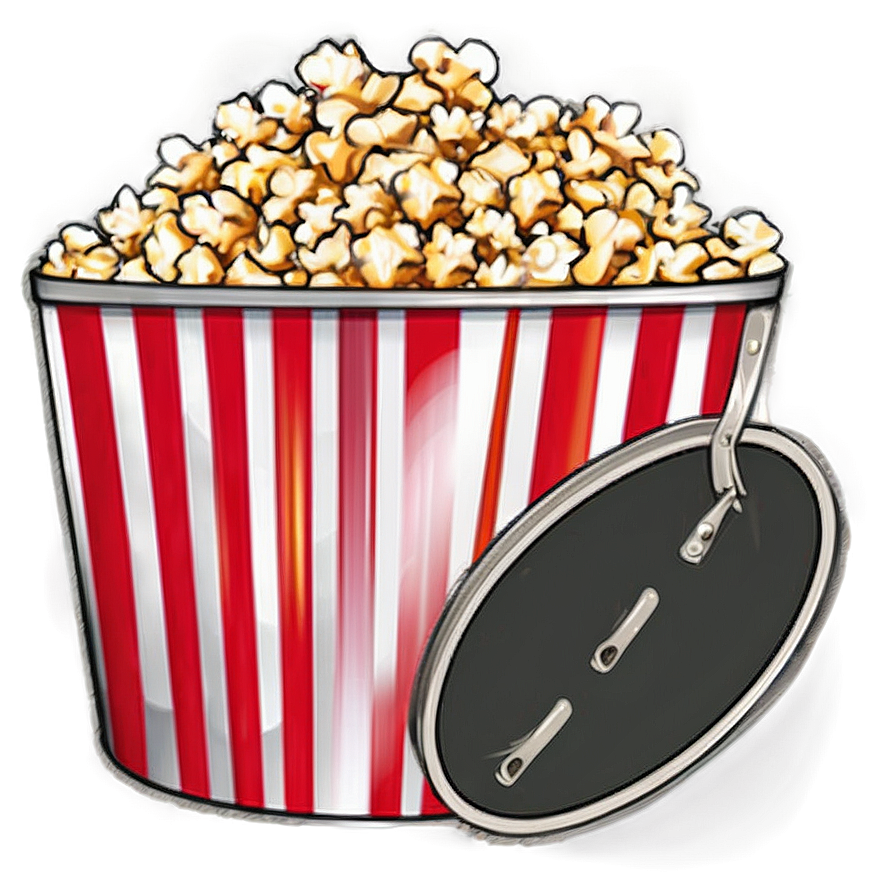 Family Size Popcorn Bucket Combo Png Dte