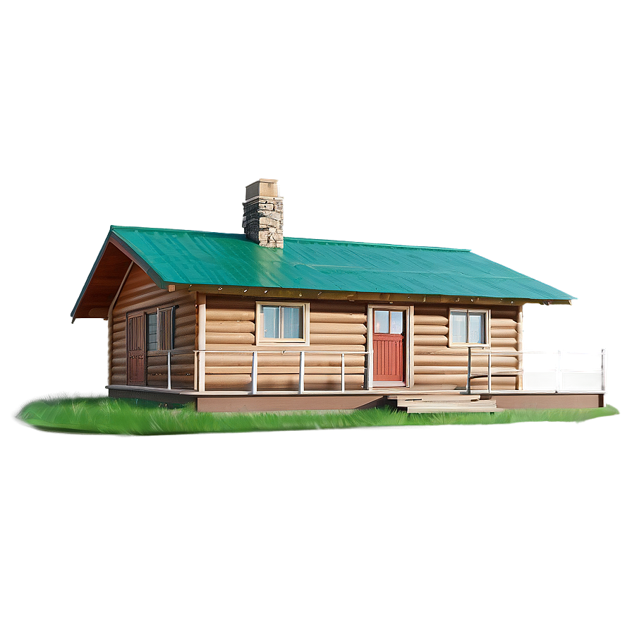 Family Summer Cabin Vacation PNG 05242024 PNG image with a transparent background, free high-resolution download