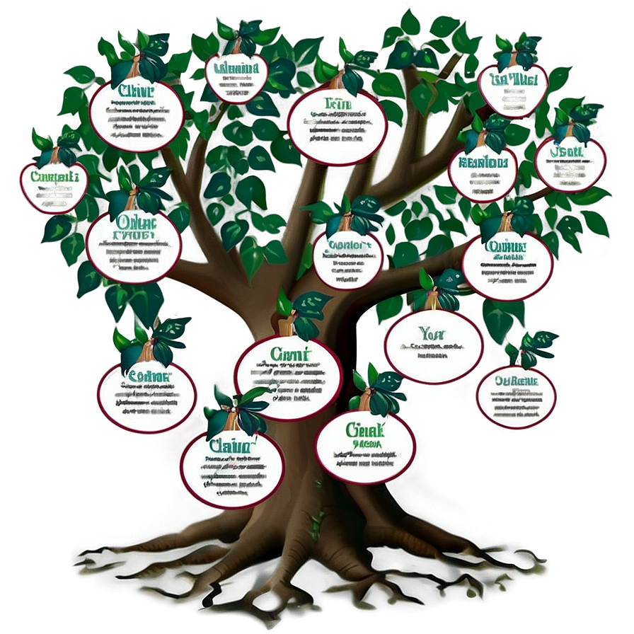 Family Tree Clipart Png 06262024