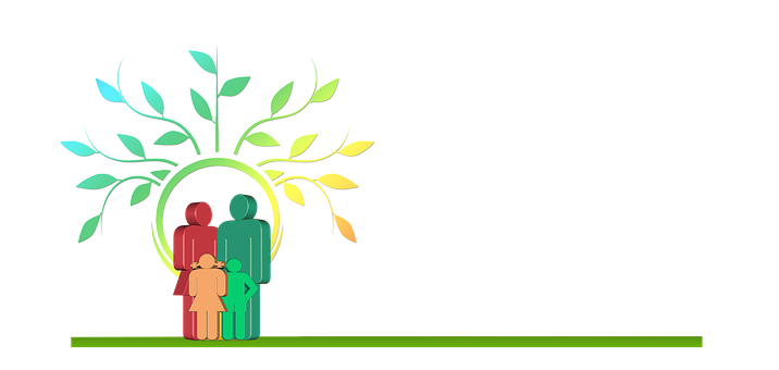 Family Tree Concept Art PNG with transparent background