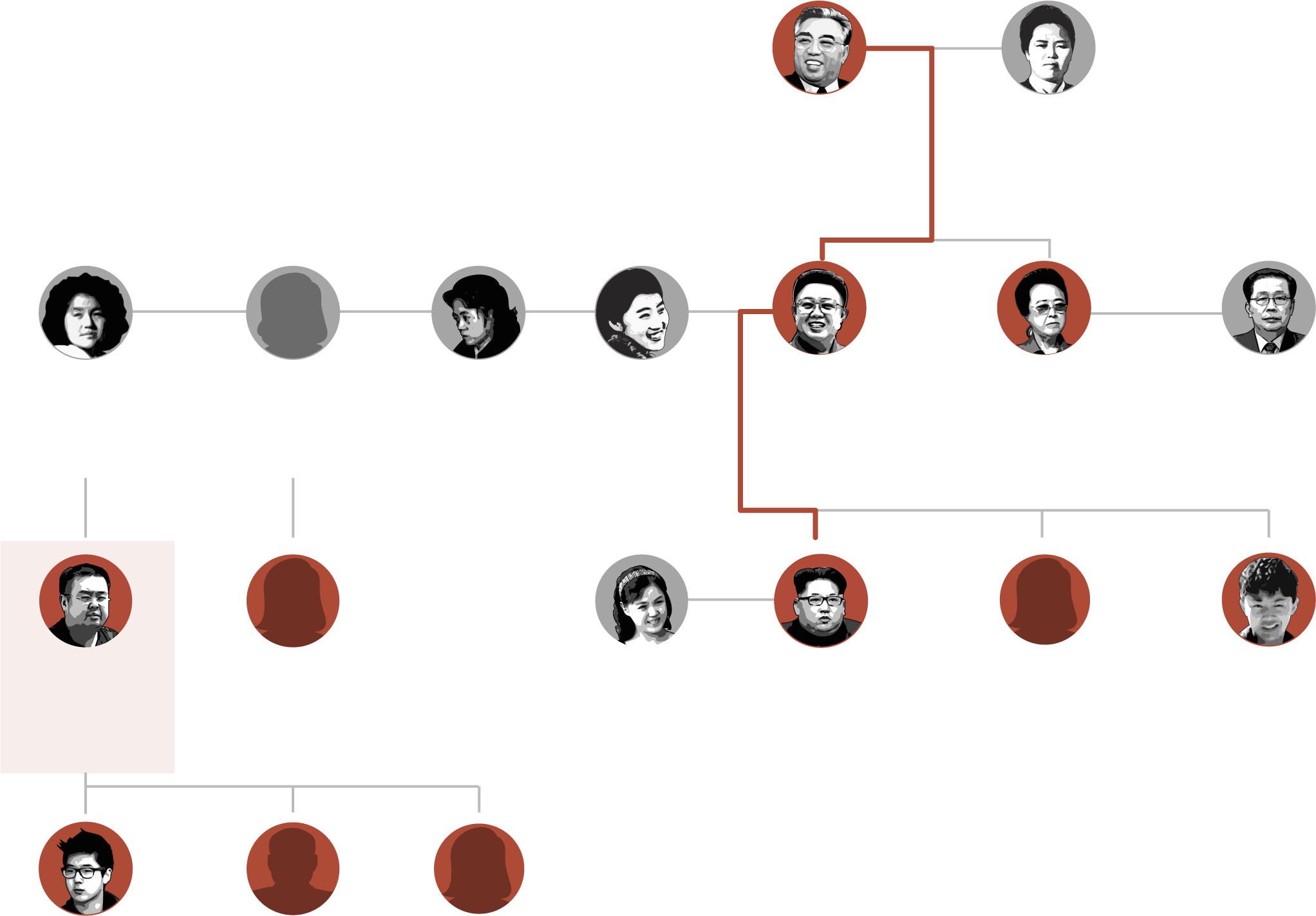 Family Tree Graphic Representation