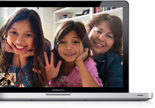 Family Video Call Mac Book Pro