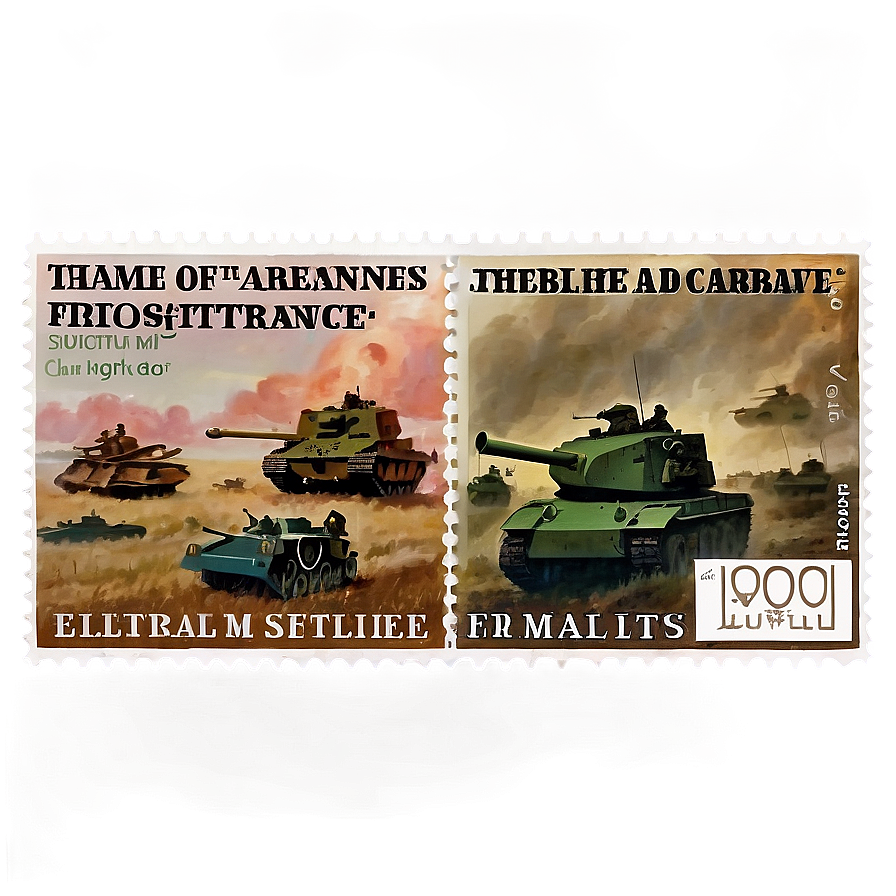 Famous Battles Postage Stamp Png Lqf85