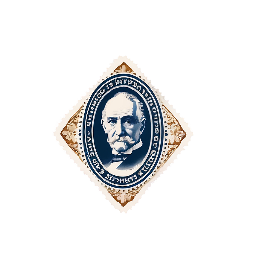 Famous Inventors Postage Stamp Png 06122024