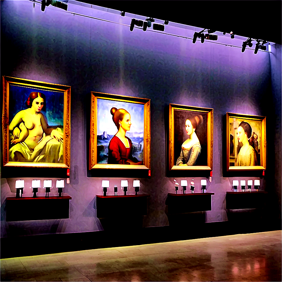 Famous Paintings Museum Png 06202024