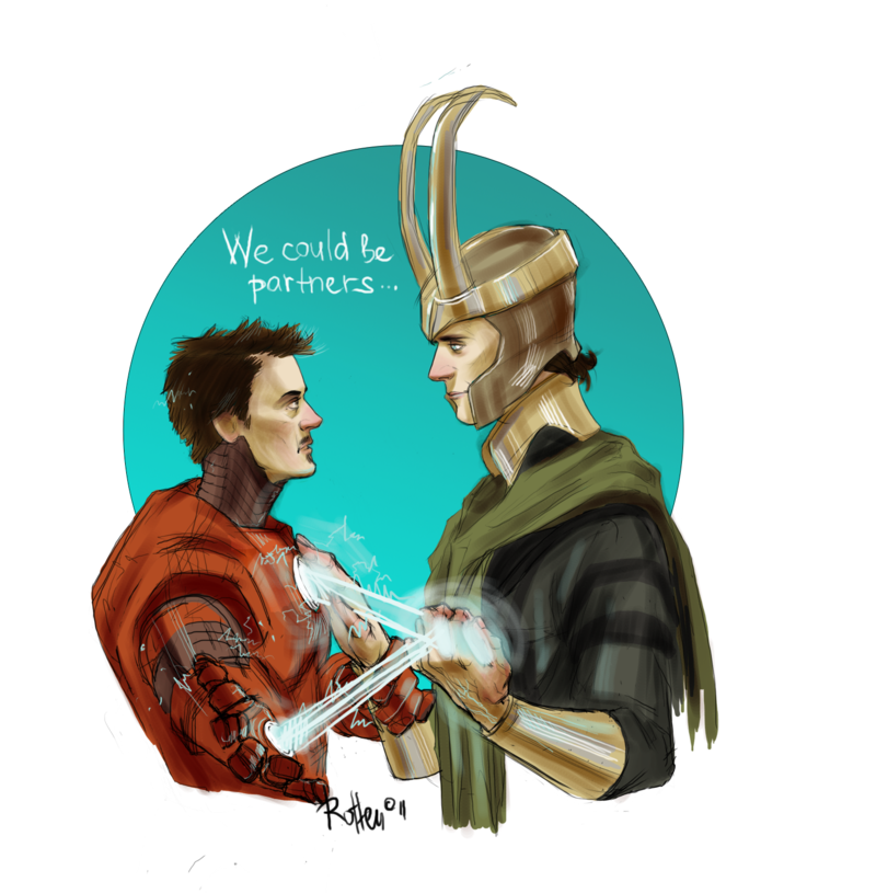 Fanart Loki And Iron Man, HD Png Download PNG with transparent background