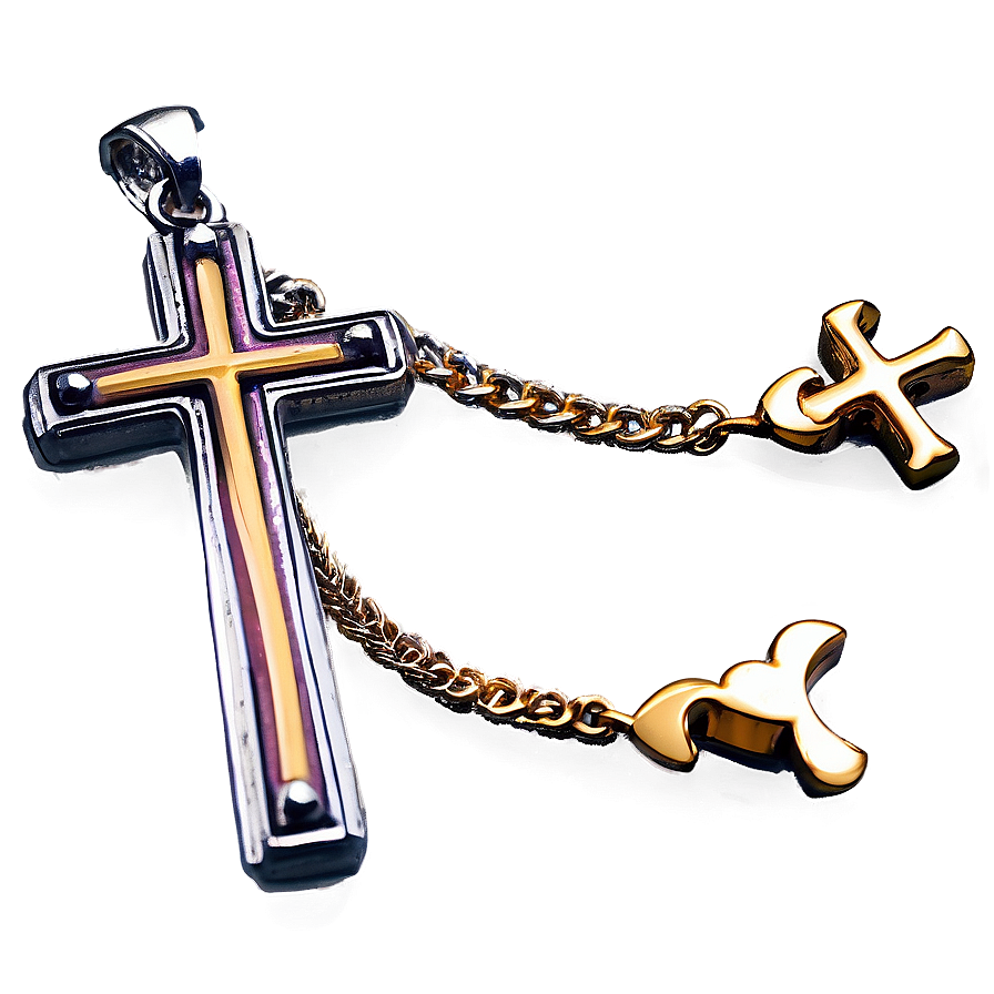 Fancy Cross Charm Png Bre