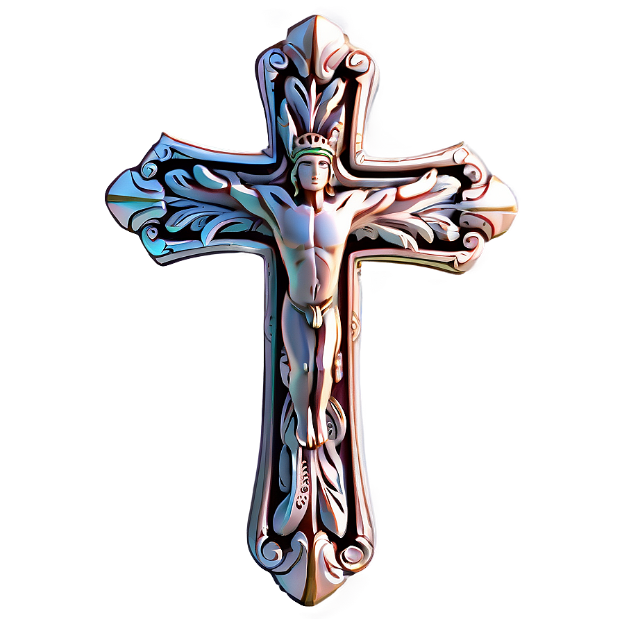 Fancy Cross Outline Png 53