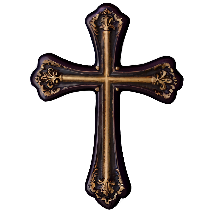 Fancy Cross Silhouette Png Kbg