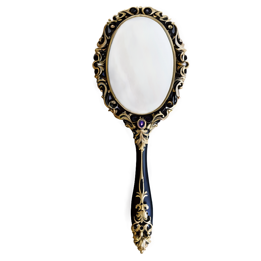 Fancy Hand Mirror Png 06212024