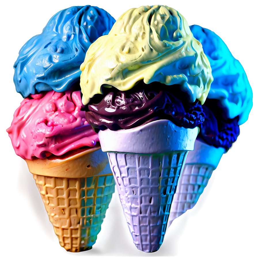 Fancy Ice Cream Cone Png 05252024