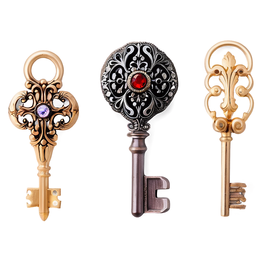 Fancy Keys PNG 81 PNG with transparent background