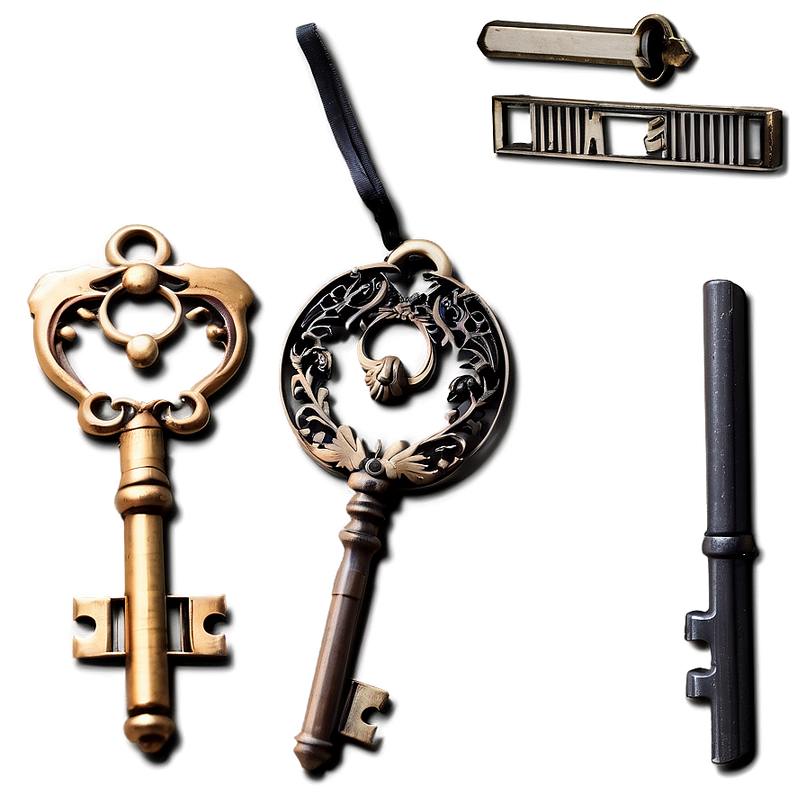 Fancy Keys PNG eet PNG with transparent background