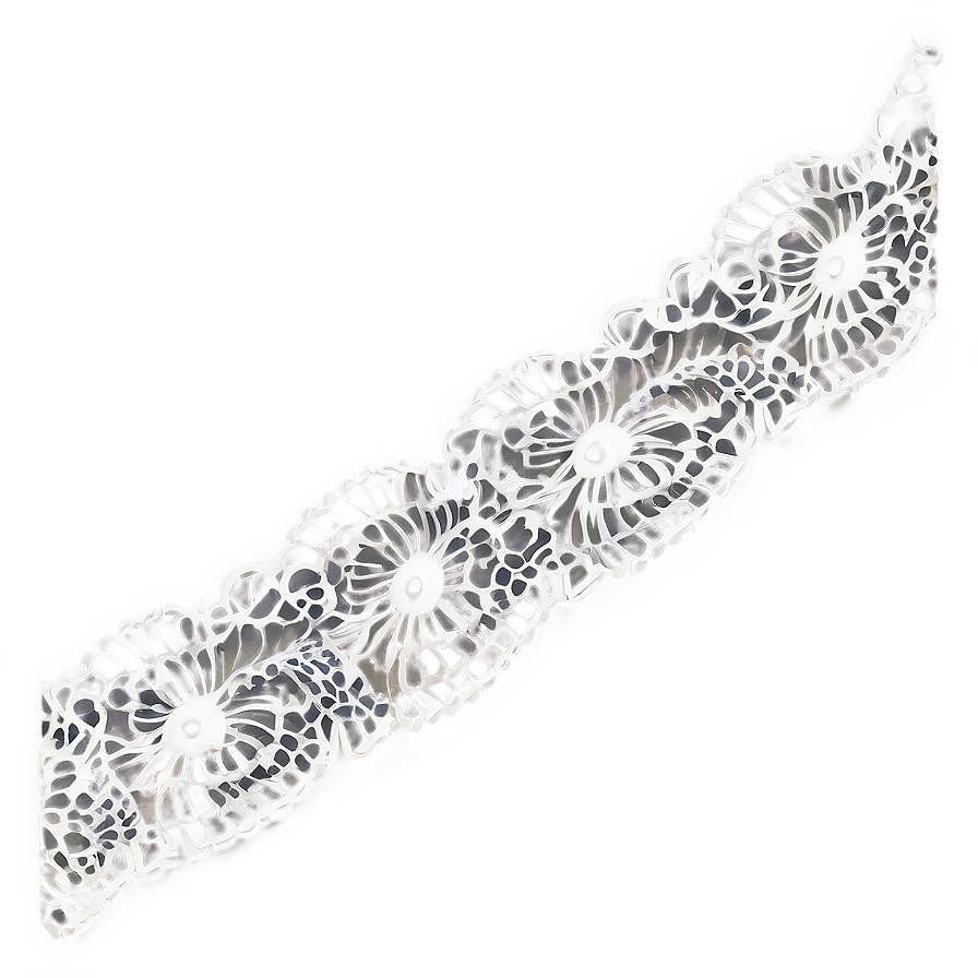 Fancy Lace Line Illustration Png 06122024 Image