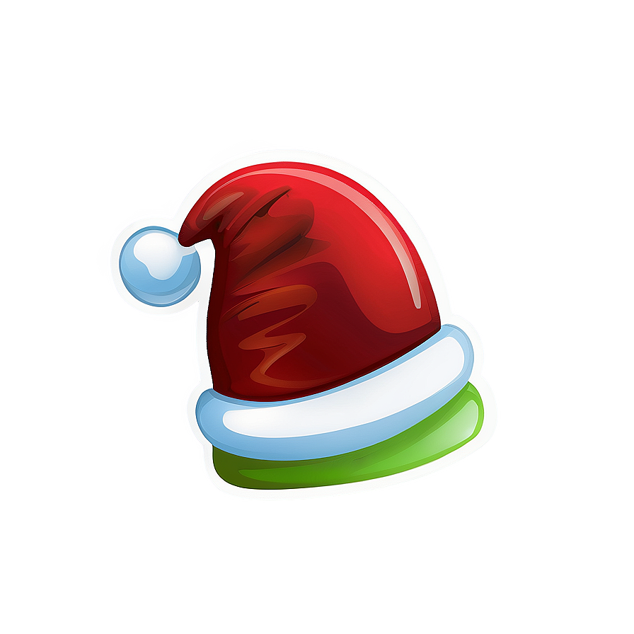 Fancy Santa Hat Vector Png 45