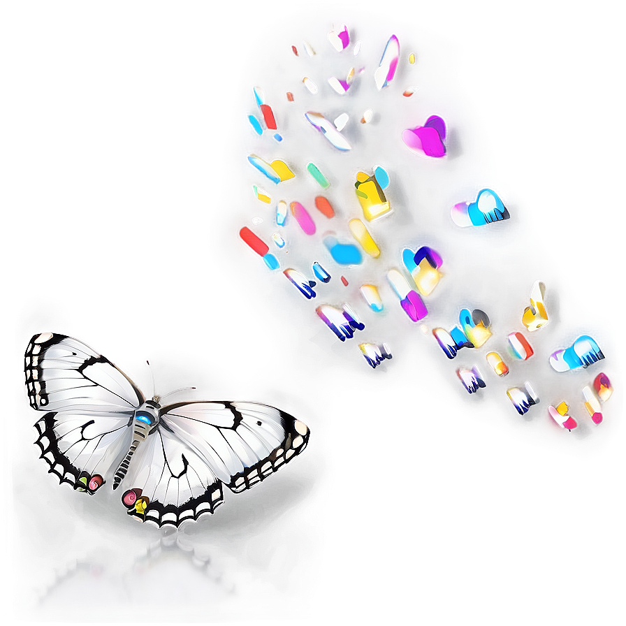 Fancy White Butterfly Png Xpo