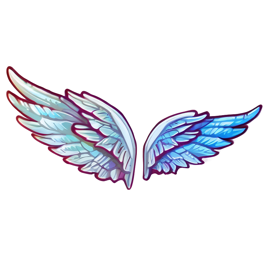 Fantasy Angel Wings Art PNG 05042024 PNG with transparent background