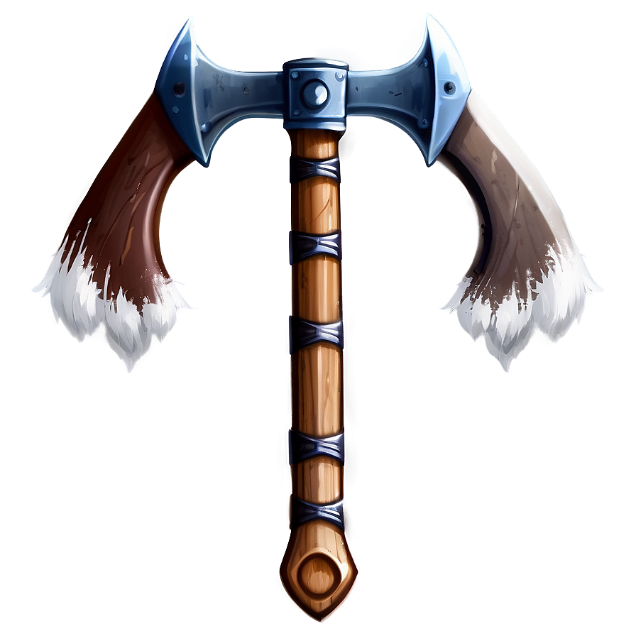 Fantasy Axe Illustration PNG 38 PNG with transparent background