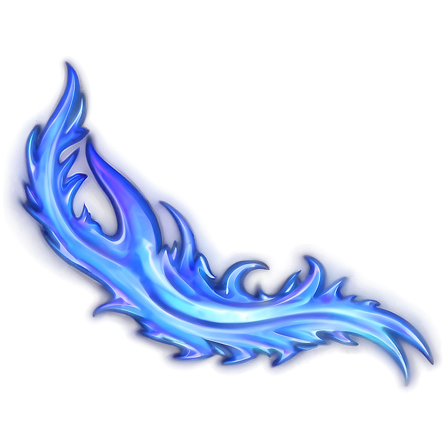 Fantasy Blue Flame Png Nxi29