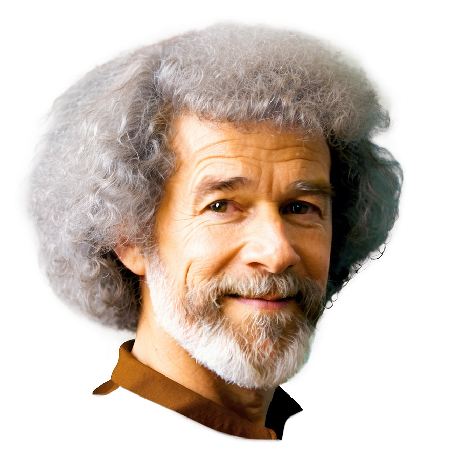 Fantasy Bob Ross Hair Png 8