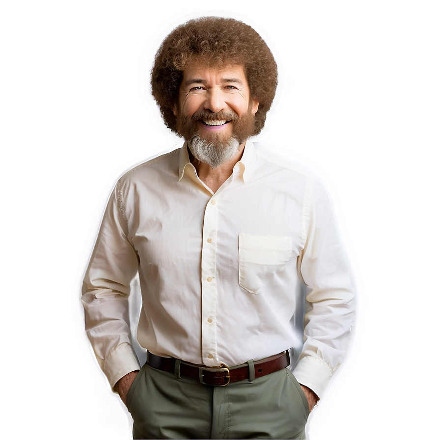 Fantasy Bob Ross Hair Png Pkk