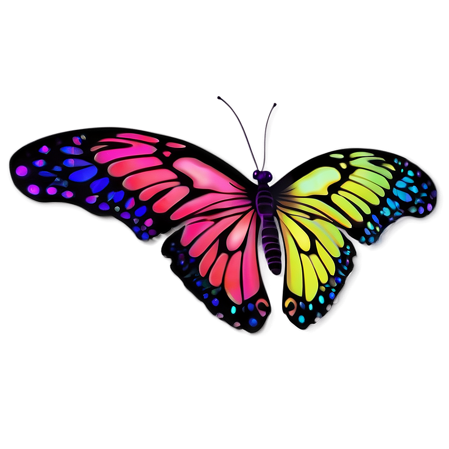 Fantasy Butterfly Glow Png Evb3