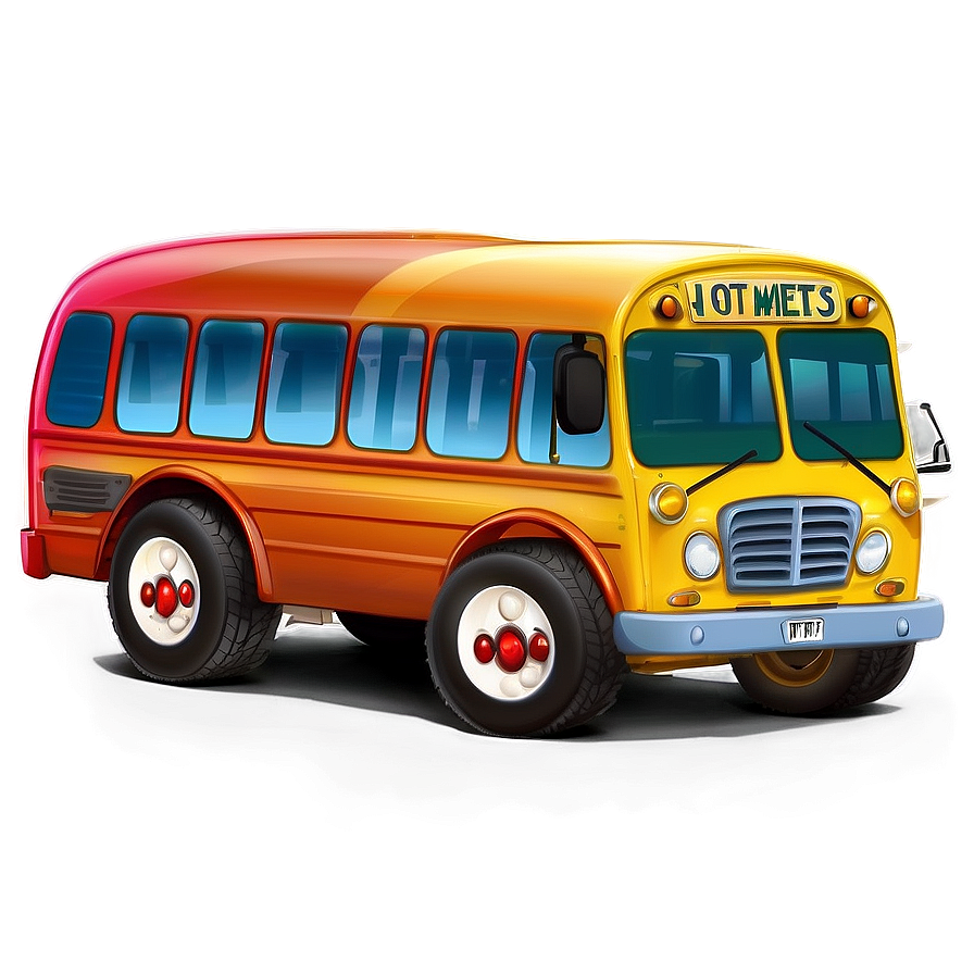 Fantasy Cartoon Bus Png Nux39