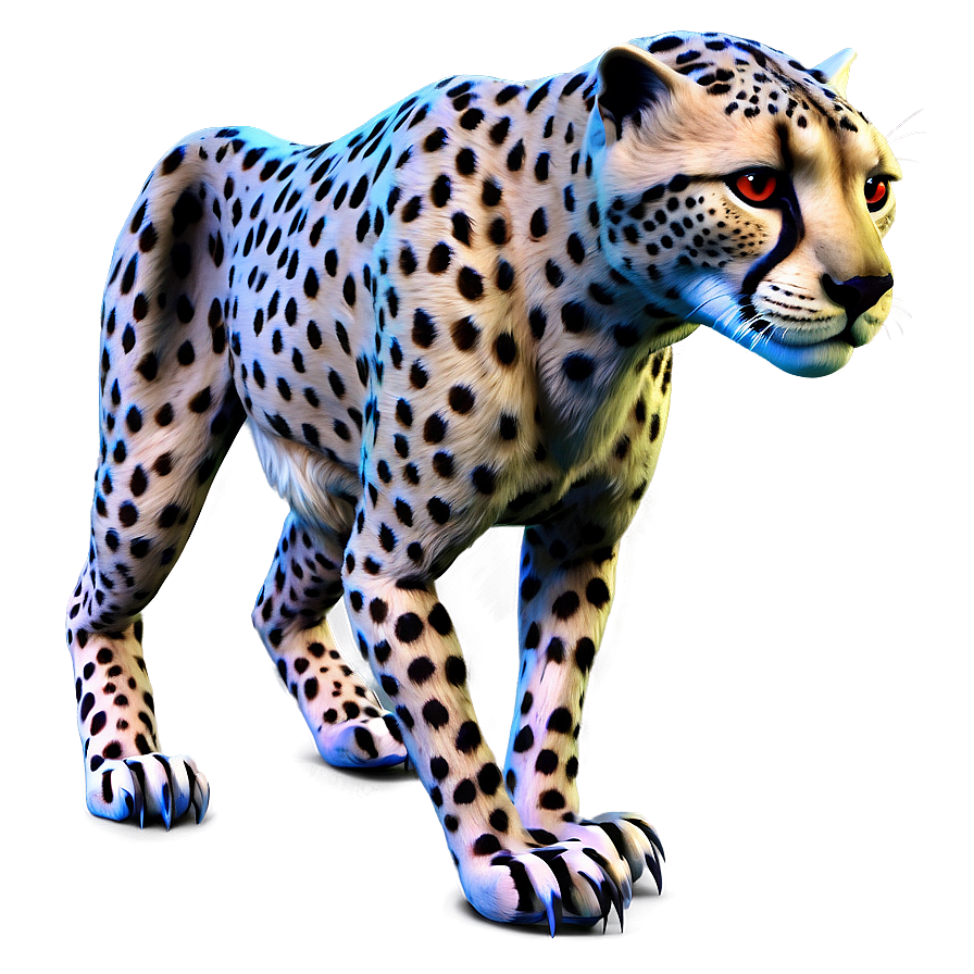 Fantasy Cheetah Creature Png 06112024