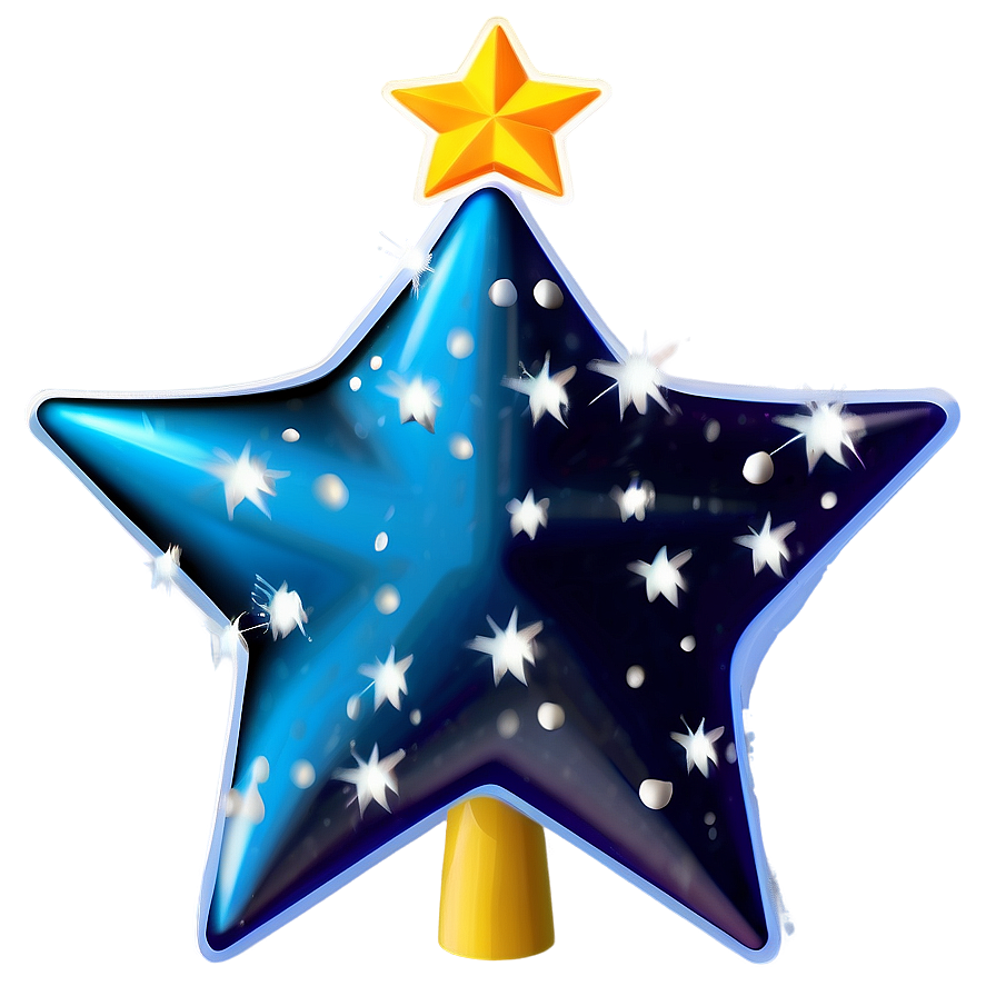 Fantasy Christmas Tree Star Png 79