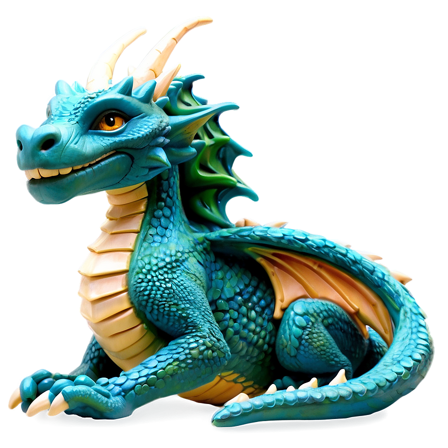 Fantasy Clay Dragons Png 06212024