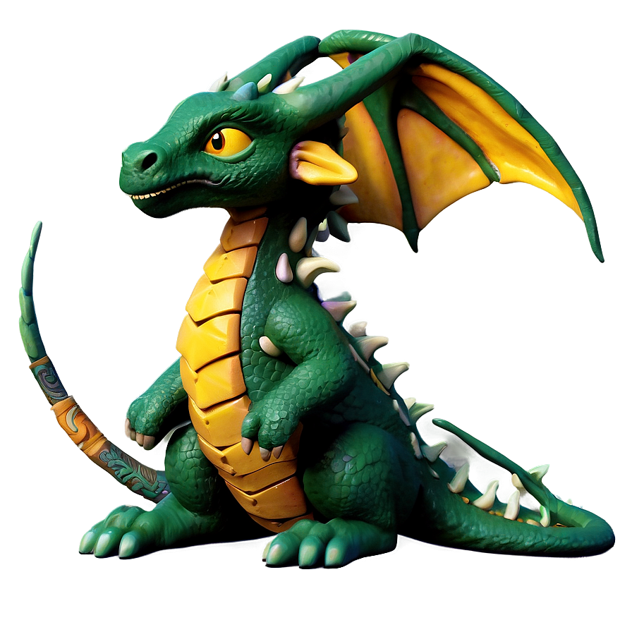 Fantasy Clay Dragons Png 83