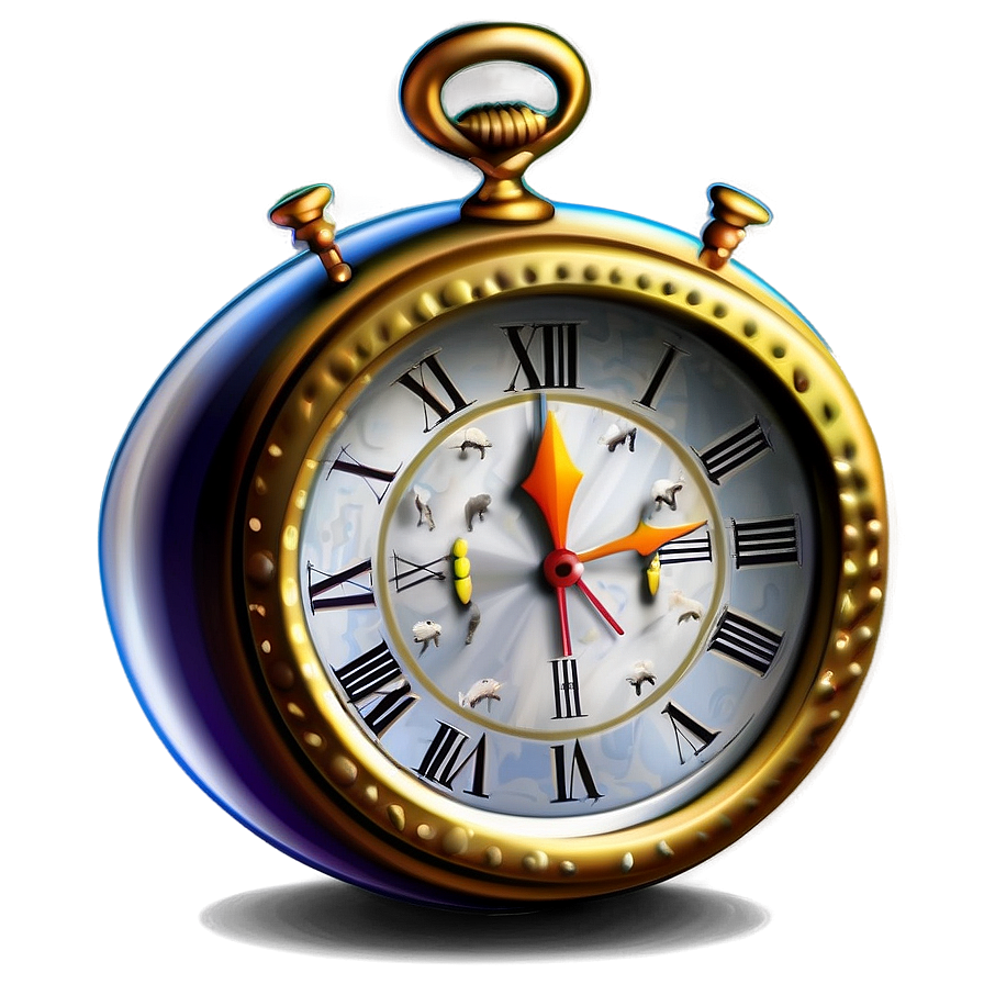 Fantasy Clock Clipart Png 06262024