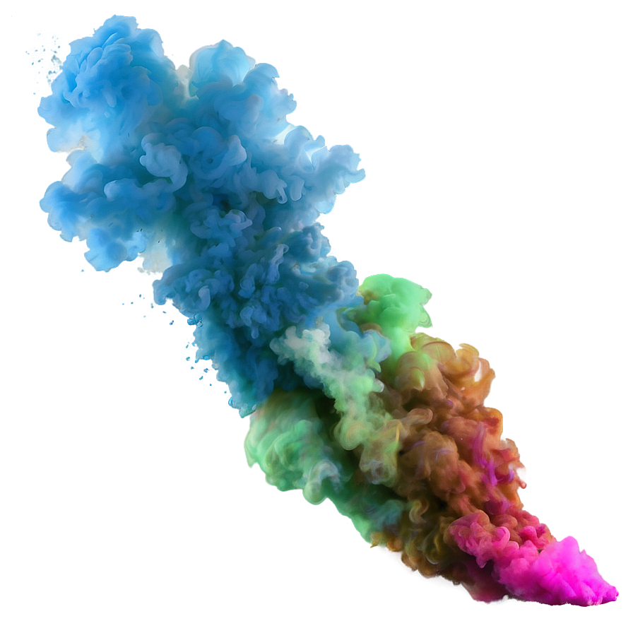 Fantasy Color Smoke Blast Png Fgs