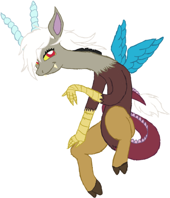 Drawing Discord Little Pony - My Little Pony Discord As A Girl PNG with transparent background