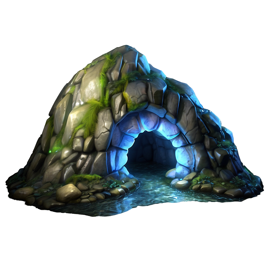 Fantasy Elf Cave Png 06112024