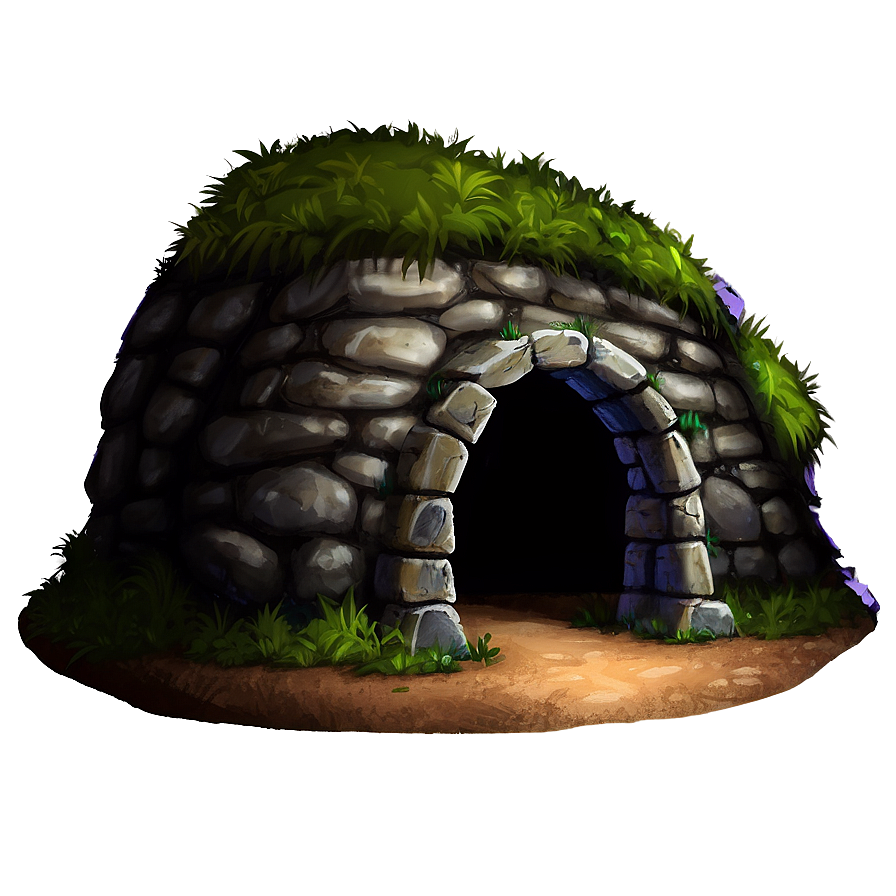 Fantasy Elf Cave Png 06112024