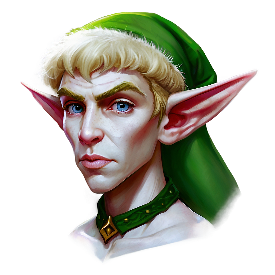 Fantasy Elf Character Portrait Png 06232024